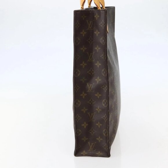 LOUIS VUITTON Monogram Sac Plat Hand Bag M51140 LV Auth 142750 - Picture 7 of 16
